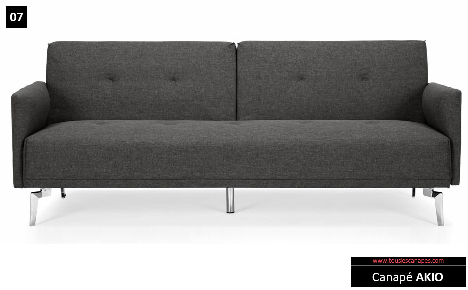 canapé banquette akio