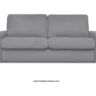 Canapé Samia Conforama : convertible 3 places en microfibre, 195 cm