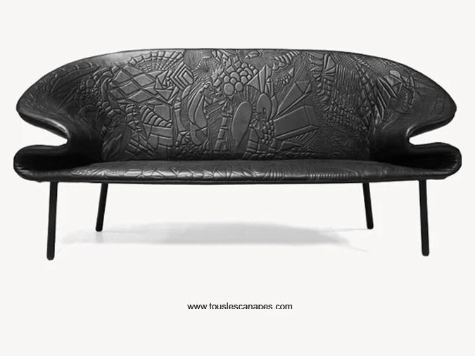 Canapé Doodle de Moroso : Organique, conceptuel et design signé Front