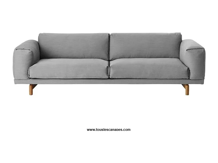 Test & avis : Canapé REST propose un confort d’excellence accessible selon le scandinave Muuto