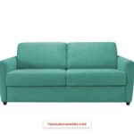 Test / Avis du canapé convertible avec matelas BRUN de la marque MeCazza