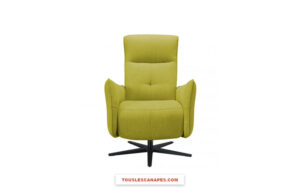 Test / Avis du fauteuil haut de gamme en tissu et relax PAULINE de la marque MeCazza