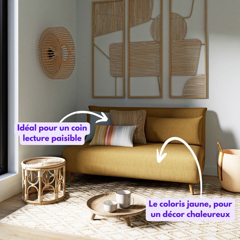 canape nio maison du monde beige pour de l'éclat