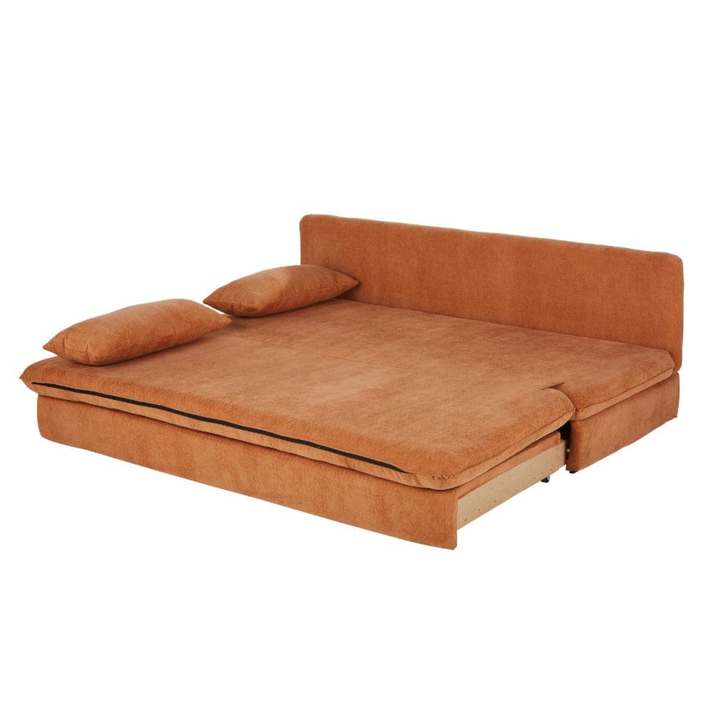 Canapé Clio Maison du Monde en mode couchage pour 2 personnes