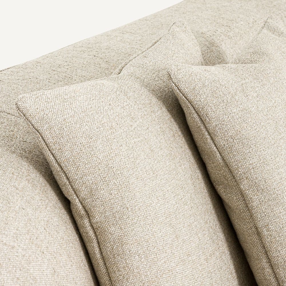 Détail du canapé d'angle Jacobo de La Redoute