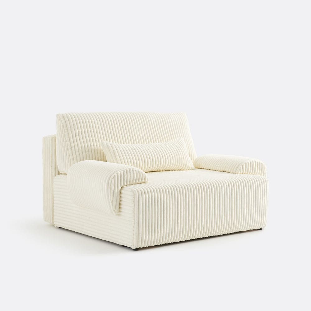 Canapé Maona 2 places en velours côtelé XL de La Redoute