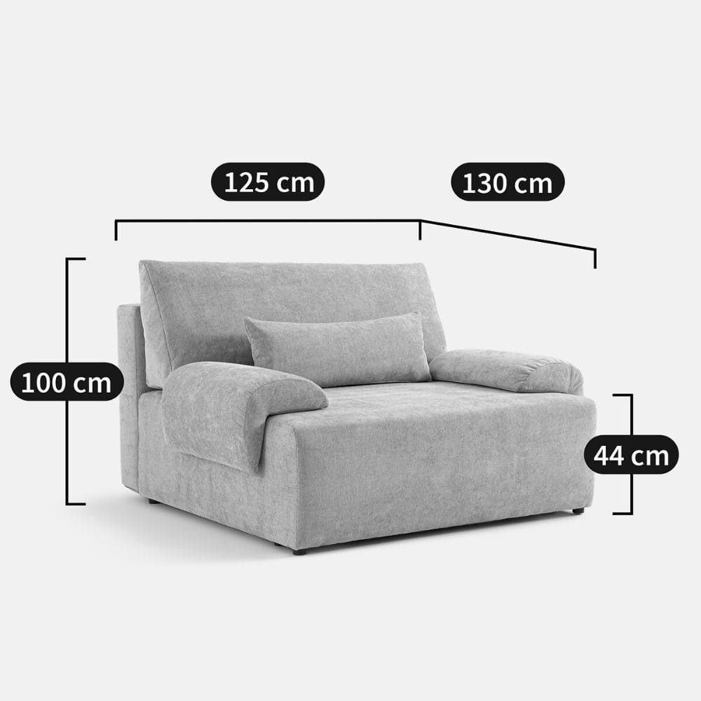 Dimensions du canapé 2 places convertible Maona de La Redoute