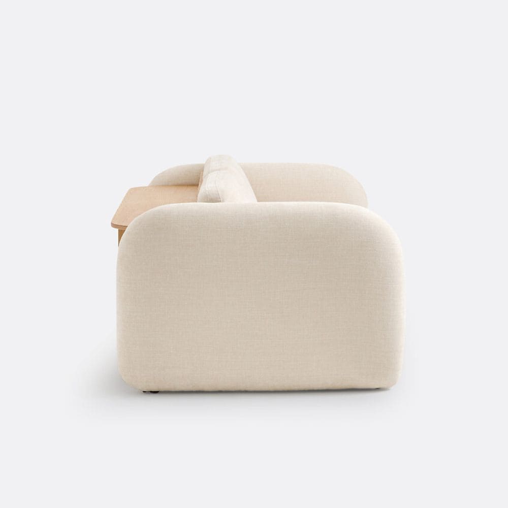 Vue de côté du canapé Berile La Redoute