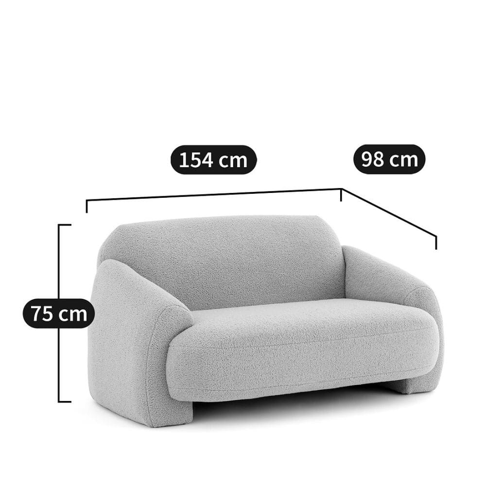 Dimensions du canapé Machoa La Redoute
