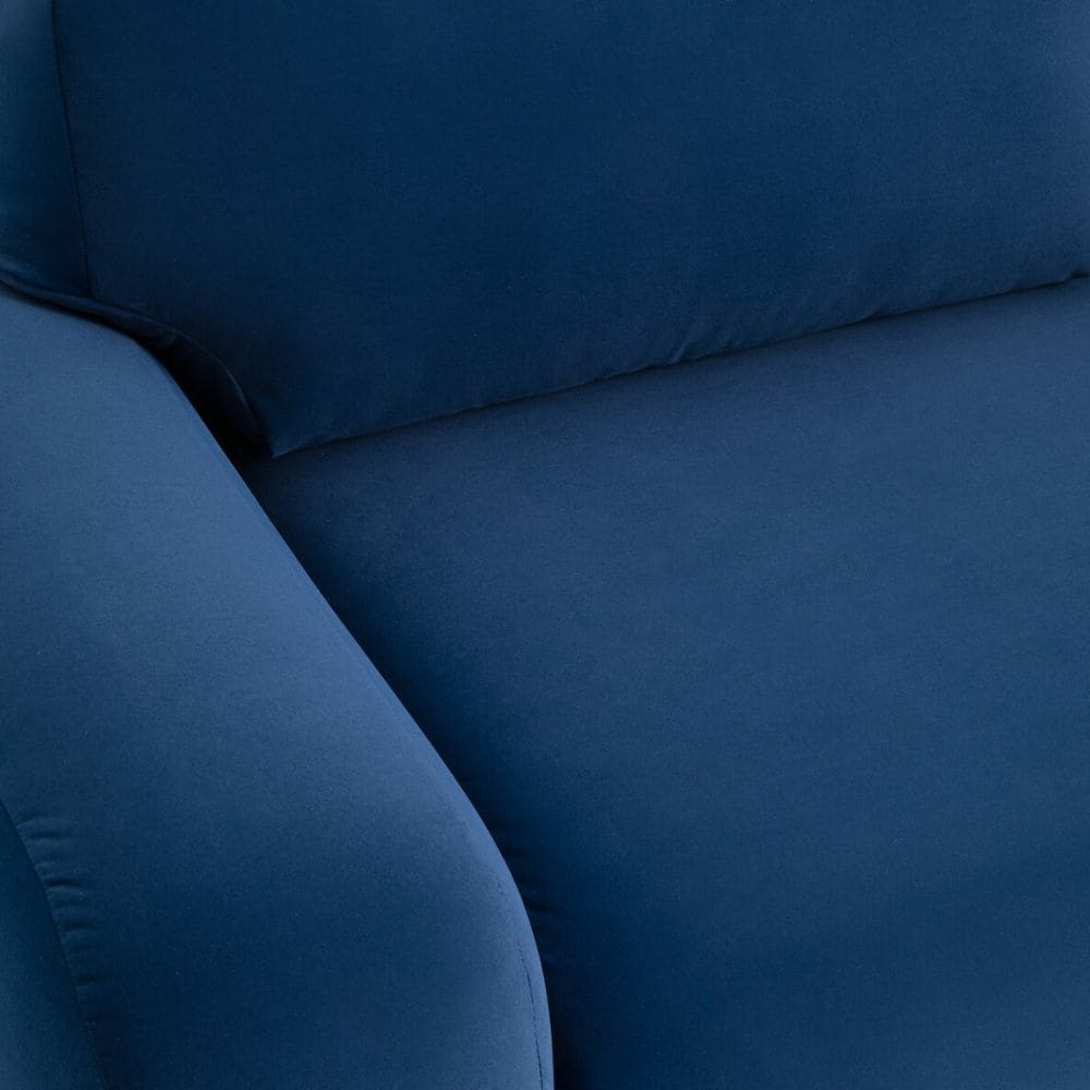 Canapé Padang en velours bleu nuit La Redoute