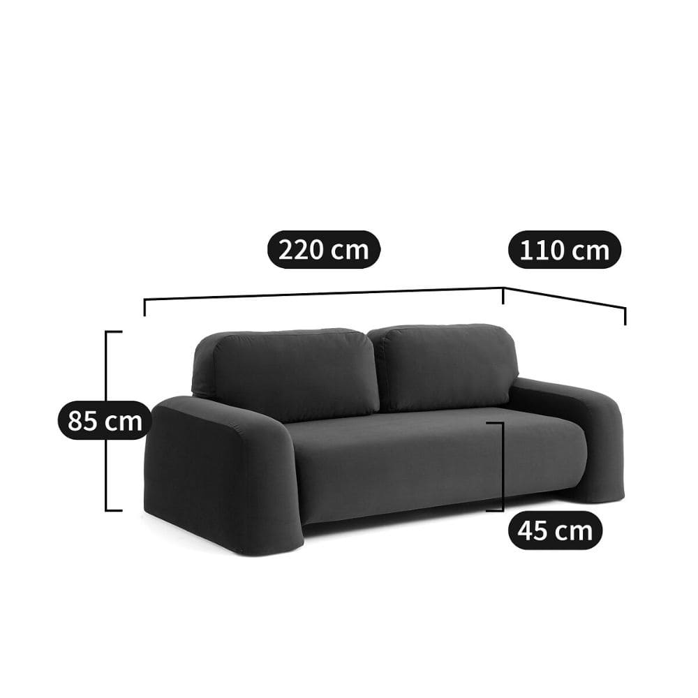Dimensions du canapé Padang La Redoute