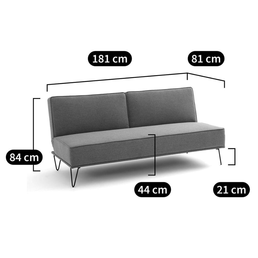 Dimensions du canapé Vees La Redoute
