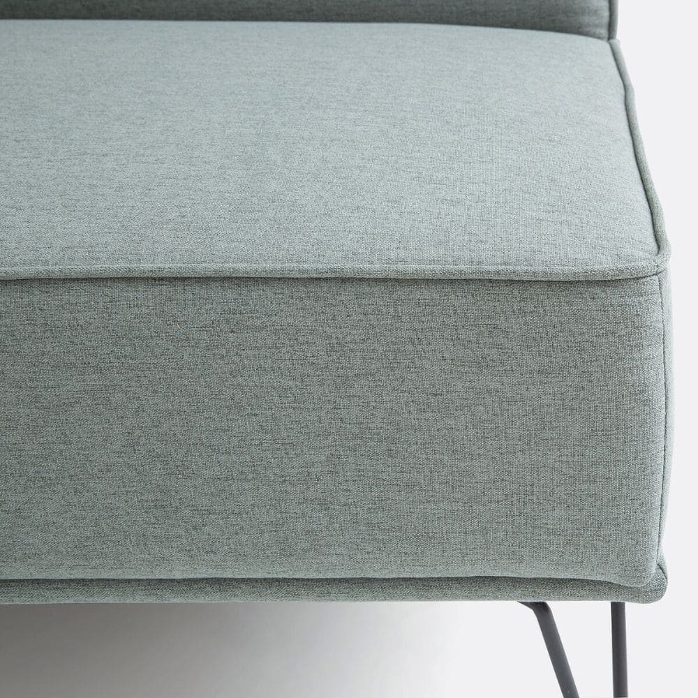 Assise en tissu chiné du canapé Vees La Redoute