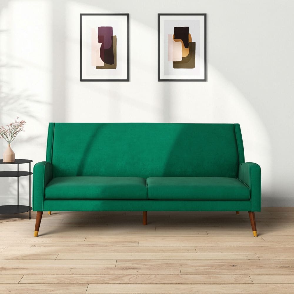 Canapé Y La Redoute 3 places dans un salon moderne 