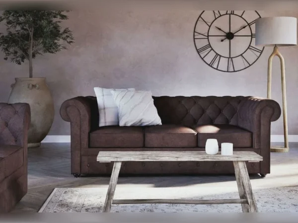 Canapé Chesterfield Maisons du Monde