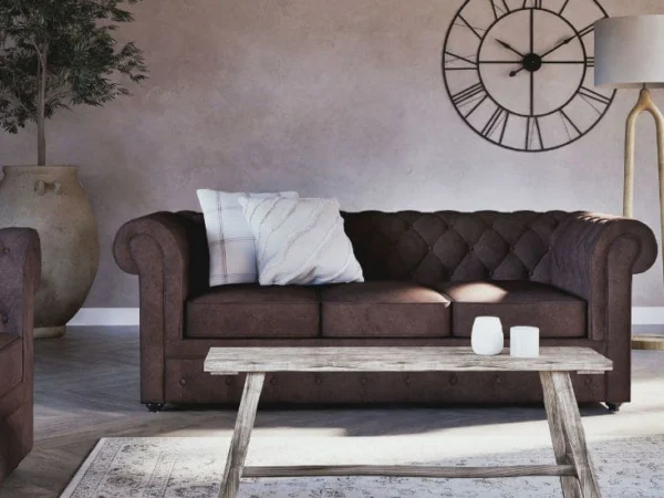 Canapé Chesterfield Maisons du Monde