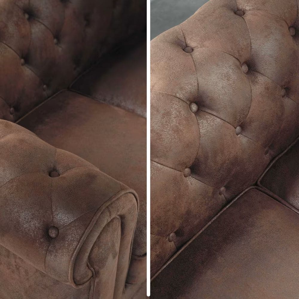 canape-chesterfield-maison-du-monde-touslescanapes (7) Types de revêtement du canapé Chesterfield Maison du Monde capitonné