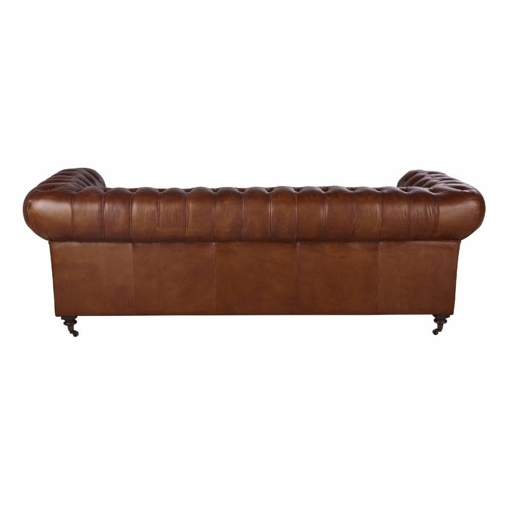 canape-chesterfield-maison-du-monde-touslescanapes (9) Vue arrière du canapé Chesterfield Maison du Monde en cuir et suédine