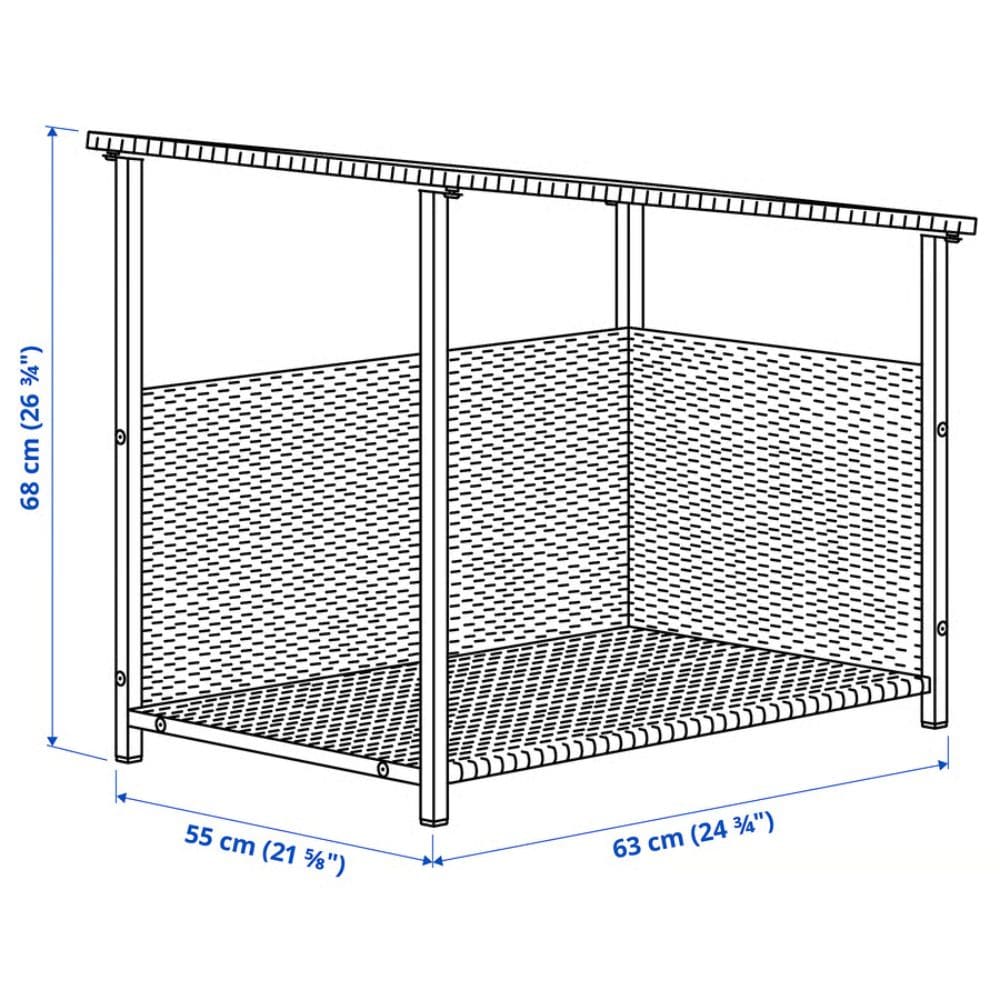 canape-pour-chien-bolmso-ikea-touslescanapes (4) Dimensions du canapé pour chien Bolmso