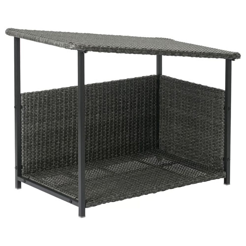 canape-pour-chien-bolmso-ikea-touslescanapes (5) Vue d'ensemble du panier pour chien Ikea Bolmso noir