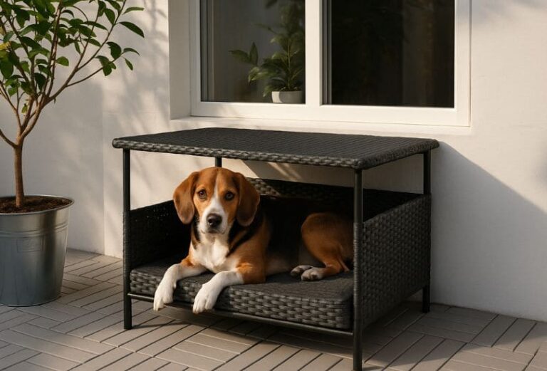 Canapé pour chien Ikea Bolmso pour extérieur - Touslescanapes