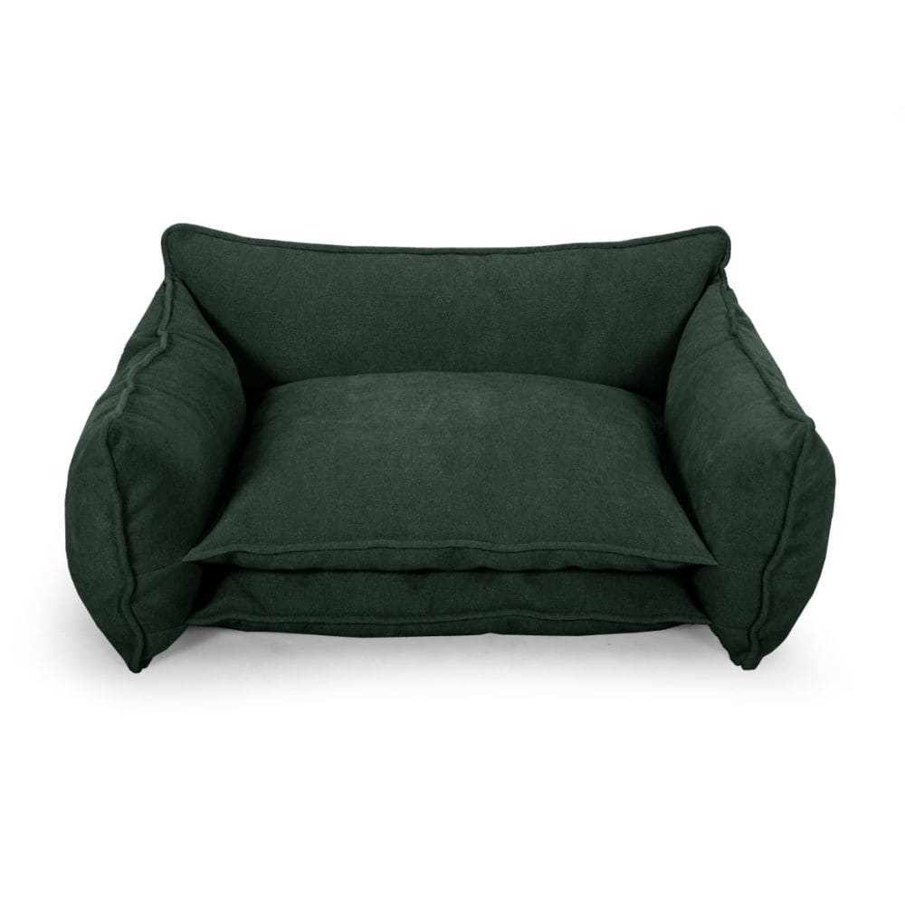 canape-pour-chien-pluto-bobochic-touslescanapes (1) Panier pour chien Pluto Bobochic vert en velours côtelé
