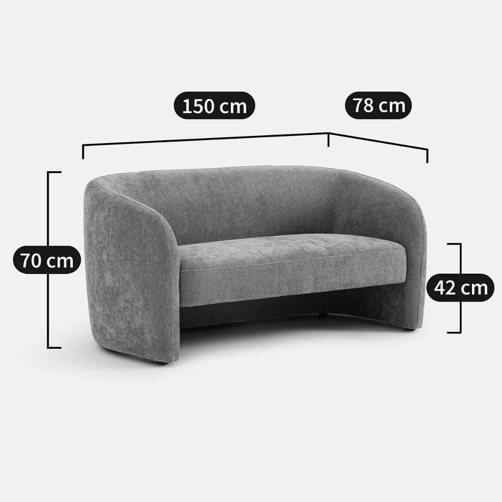 Dimensions du Canapé Landine La Redoute