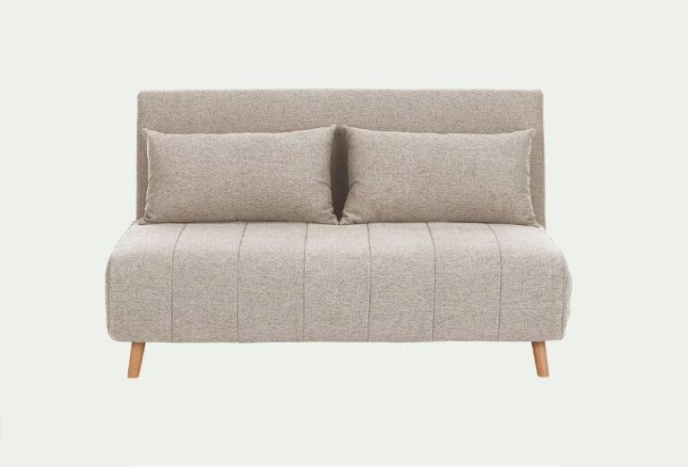 Canapé Noli Alinea convertible 2 places en tissu