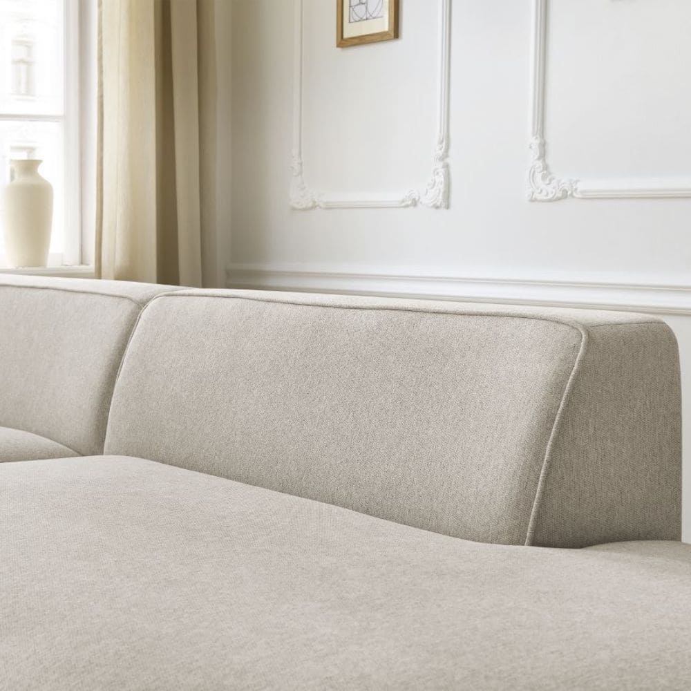 Dossier bas et arrondis du canapé Rousseau de Bobochic