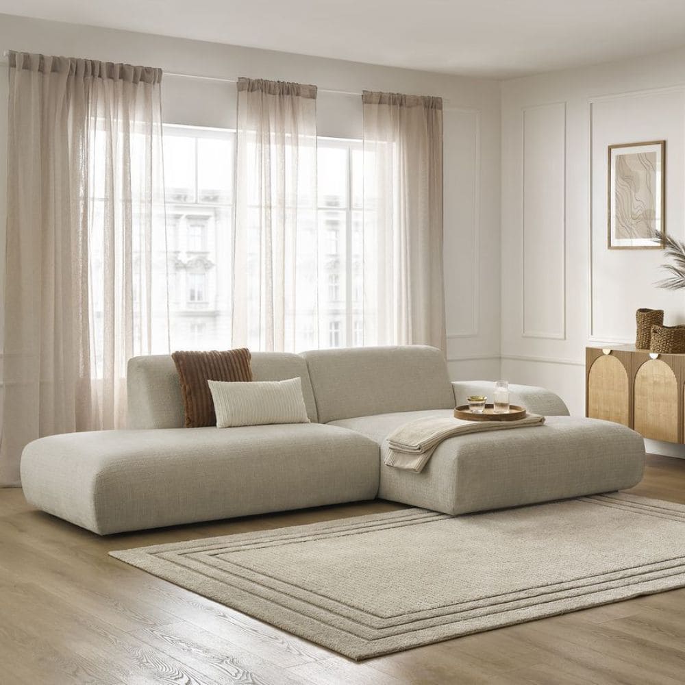 canapé d'angle Sirius de Bobochic dans beau salon lumineux - Touslescanapes