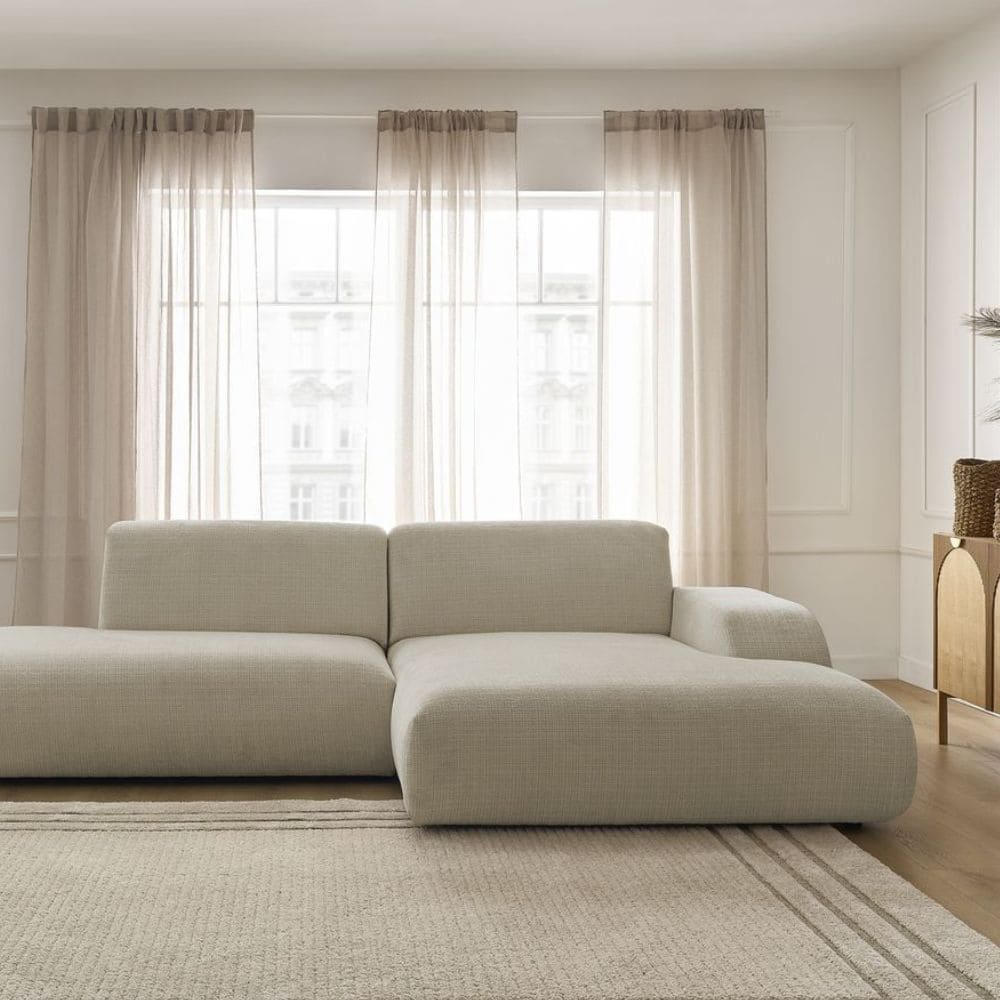 Canapé d'angle Sirius avec assise profonde de Bobochic - Touslescanapes