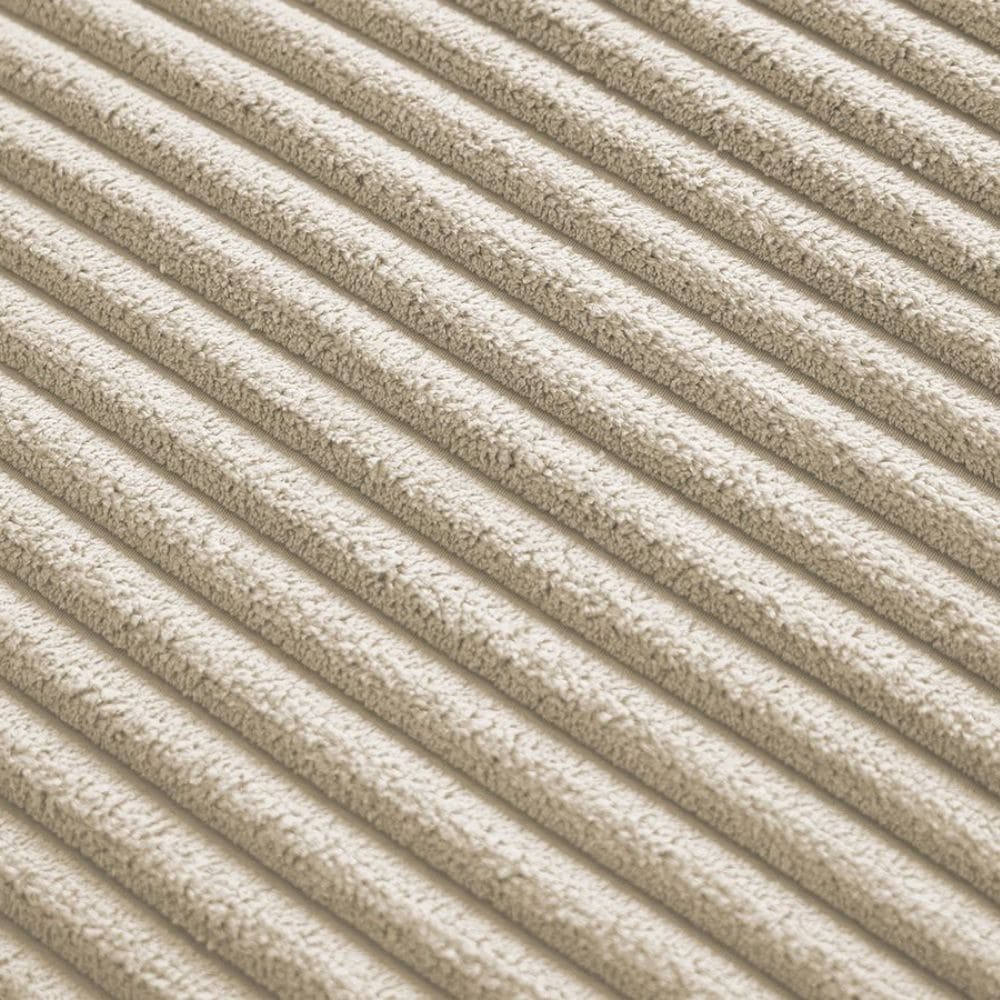 Revêtement en velours côtelé beige du canapé Chelsea de Bobochic