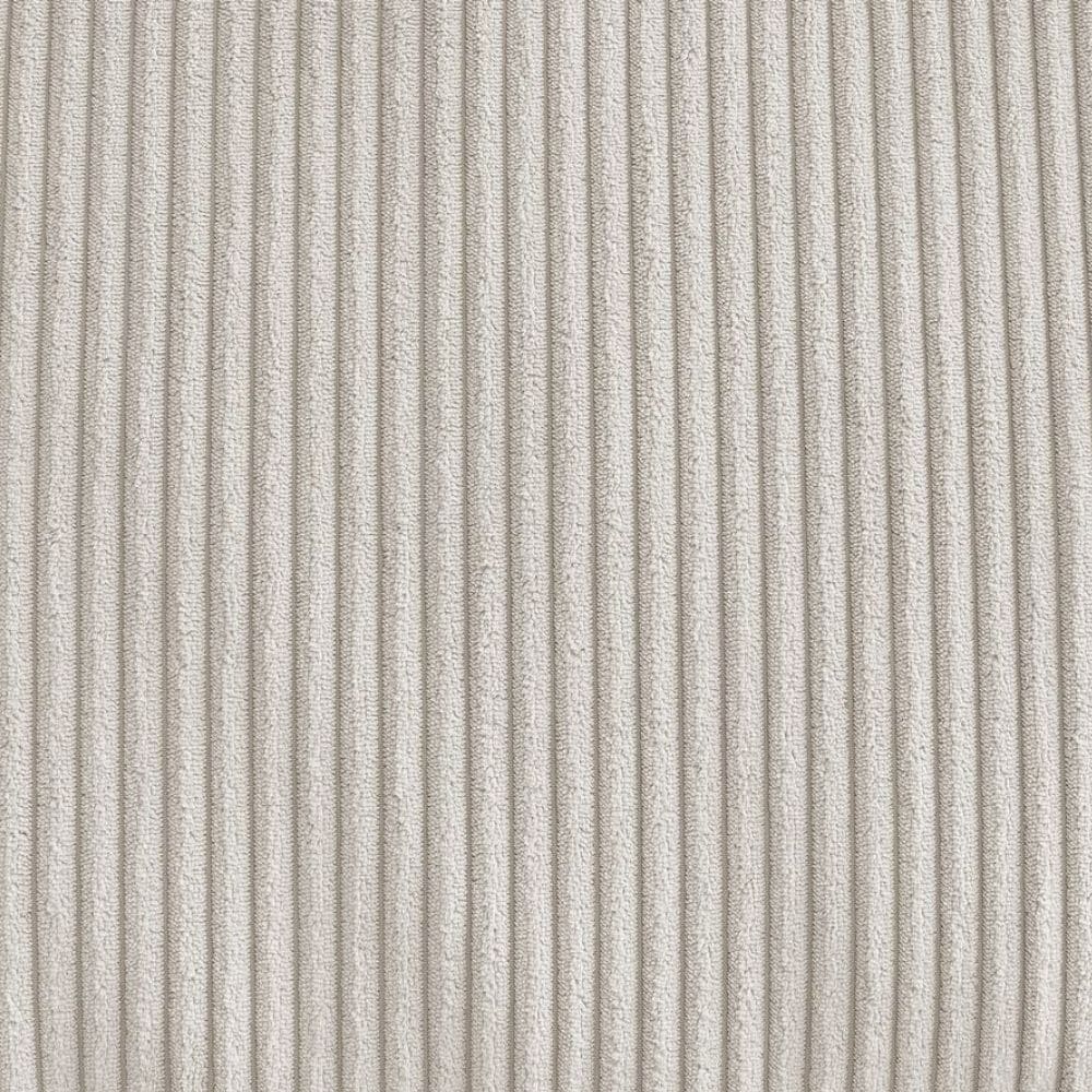 Revêtement en velours côtelé beige du canapé Lenny Bobochic