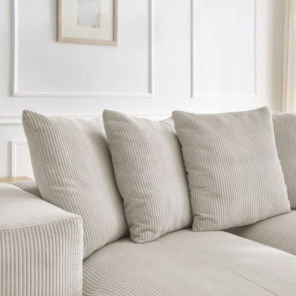 Cousins carrés d'accompagnement et dossier du canapé Voltaire Bobochic