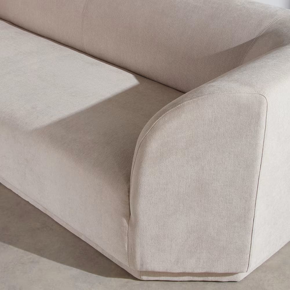 Accoudoir du canapé Gaspard vue de près