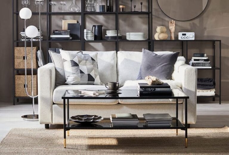 Canapé Vimle IKEA 2 places dans salon chic - Touslescanapes
