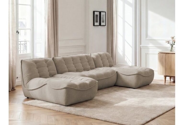 Canapé Serena Bobochic : pourquoi son format panoramique fixe fait hésiter au moment de payer ?