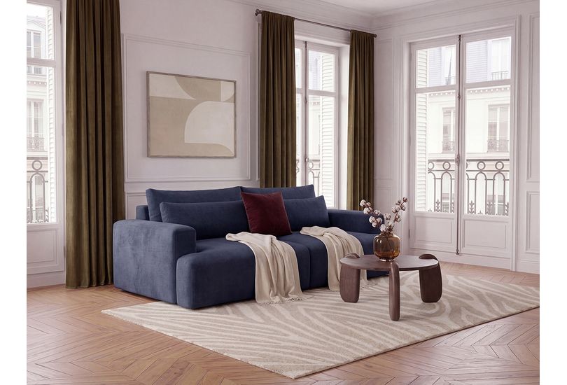 Canapé Twiny Bobochic : pourquoi ce fixe assise profonde n'est pas convertible malgre son air de clic-clac ?