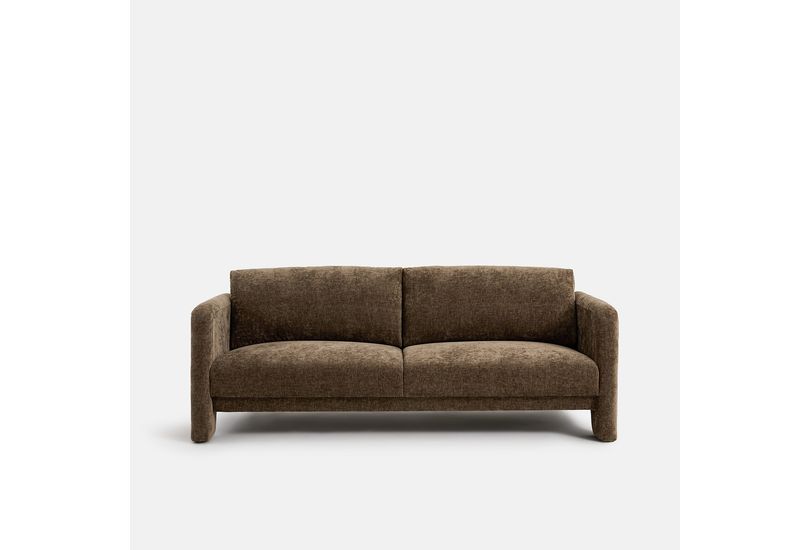 Canapé Molta La Redoute : la chenille flammée et l&rsquo;unique coloris marron, qui peut vraiment se décider ?