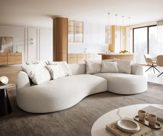 Canapé Edina · Soft beige Delife