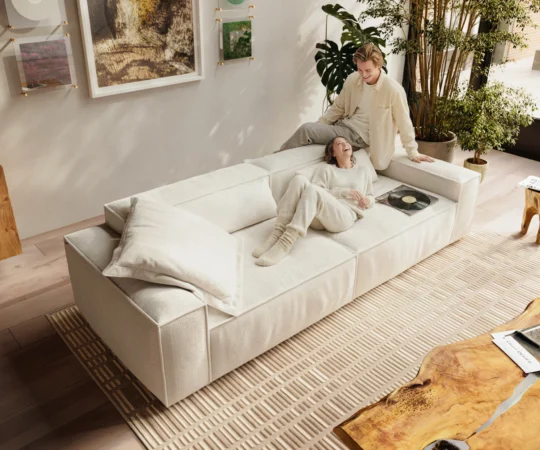 Canapé Freestyle · Cozy beige Delife