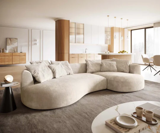 Canapé Edina · Beige Delife