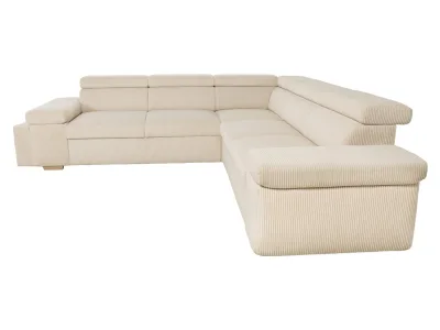 Canapé d’angle convertible Yoko, Conforama