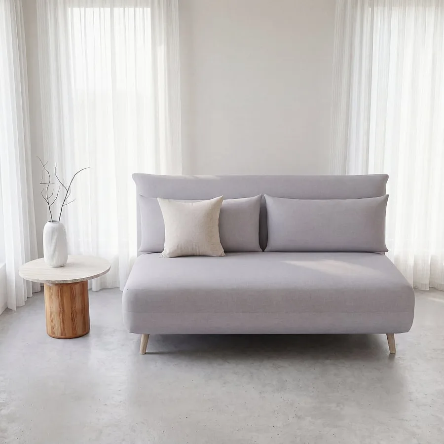 Canapé Canapé Nio Maisons du Monde, coloris clic-clac beige